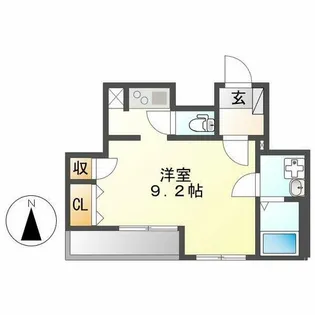 Fibre SAKAE(フィーブルサカエ)【503号室】の間取り