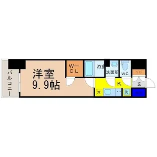 プレサンス丸の内リラティ【12階】の間取り