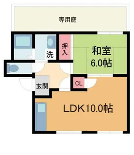 イマージュA【102号室】の間取り