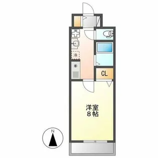 グレイス大曽根【9階】の間取り