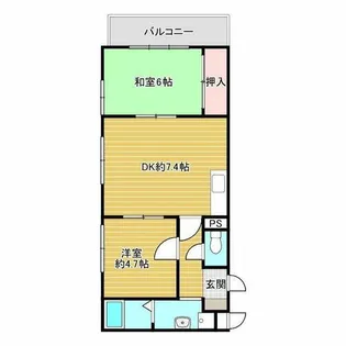 エスポワール曽根【2階】の間取り