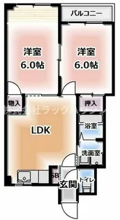 シティライフ林Ⅱ【2階】の間取り