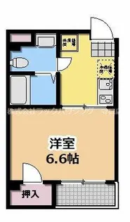 ラフィーネ新森【2階】の間取り