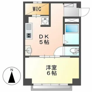スタービル【506号室】の間取り