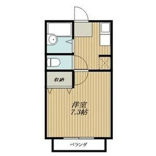 レッカK2【2階】の間取り