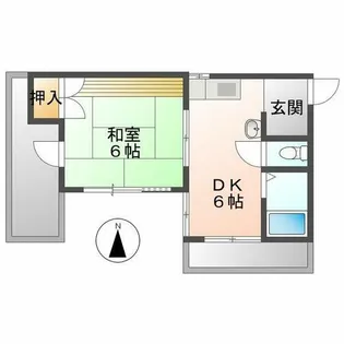 コーポカトー【30A号室】の間取り