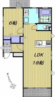 メゾン周令【1階】の間取り
