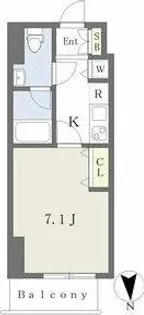 カレント今池【4階】の間取り