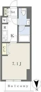 カレント今池【6階】の間取り
