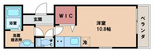 フジパレス杉本町EAST【2階】の間取り