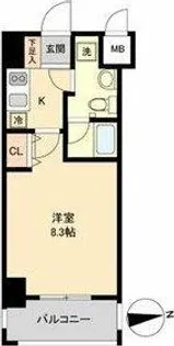 ASレジデンス上前津【3階】の間取り