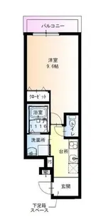 フジパレス西宮甲東園2番館【1階】の間取り