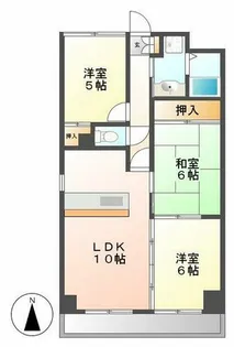 藤苑北山【202号室】の間取り