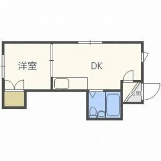 プラザイン307【202号室】の間取り