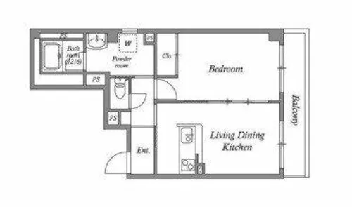 カサ・ベアータ【3階】の間取り