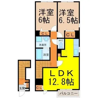 ブリーズ アン【2階】の間取り