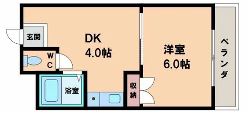 アベノ池田マンション【2階】の間取り