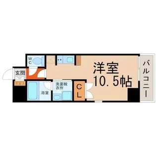 LUMINOUS東別院【4階】の間取り