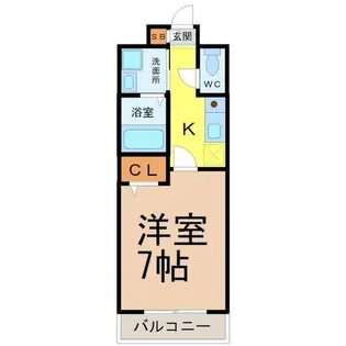 エトワール【6階】の間取り