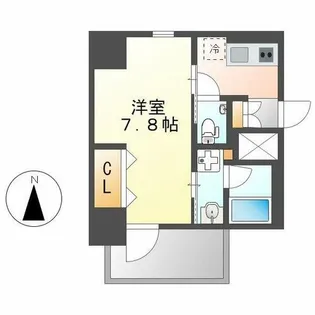 GRAND ESPOIR 東桜【1203号室】の間取り