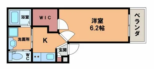 T’sTERRACE Higashisumiyoshi DUE【2階】の間取り
