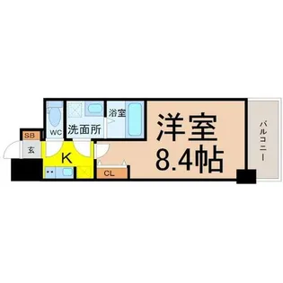 S-RESIDENCE山王【5階】の間取り