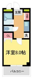 エスタシオン甲子園口【109号室】の間取り
