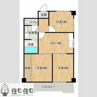 サンシティ88【3階】の間取り