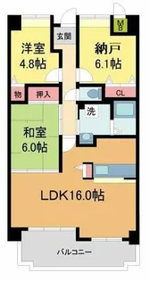 グランディオーズ【2階】の間取り