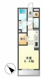 グランドール 千種【302号室】の間取り