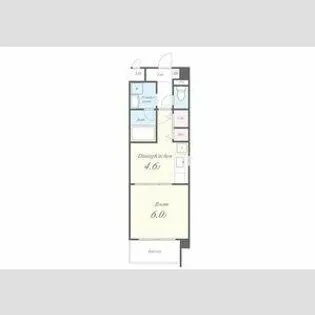 ラ・グラシューズ【1階】の間取り