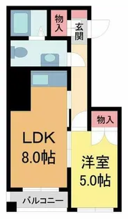 多田マンション【103号室】の間取り