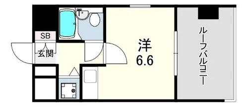 サンコート神戸【9階】の間取り