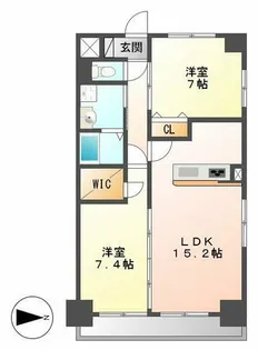 LIVE FLAT上前津【501号室】の間取り