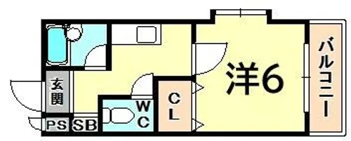 ステラハウス23【3階】の間取り