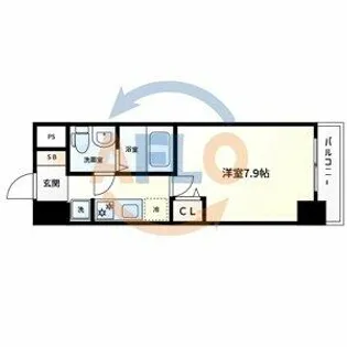 M’プラザ玉造【7階】の間取り