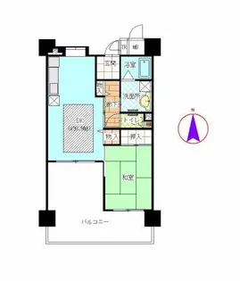 OPH服部緑地【1-1112号室】の間取り