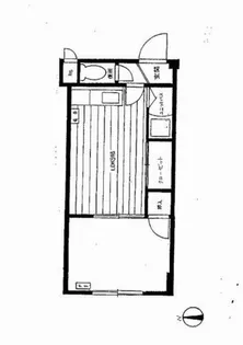 ハイツ22【305号室】の間取り