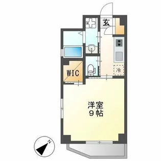 ADUSAY(アデュセイ)【8階】の間取り