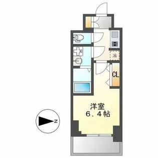 S-RESIDENCE平安通【702号室】の間取り