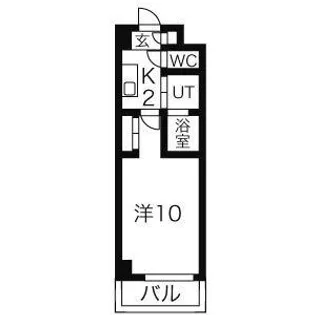 ファーニッシュ山王【1階】の間取り