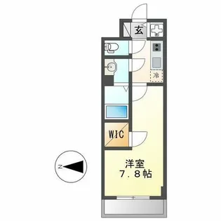 エスリード金山エクセア【5階】の間取り