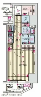 ララプレイス阿波座駅前フェリオ【11階】の間取り