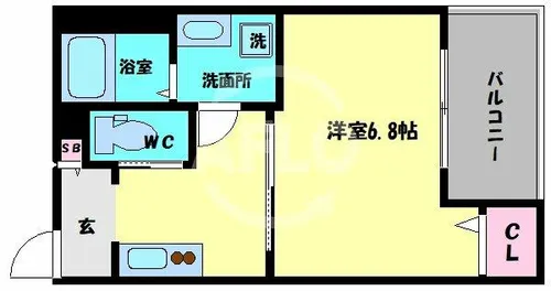 J’sGarden【3階】の間取り