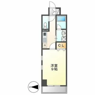 レジディア東桜【4階】の間取り