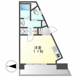 リエス東別院【306号室】の間取り