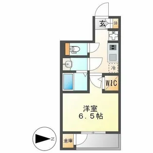 エステムコート名古屋葵【5階】の間取り