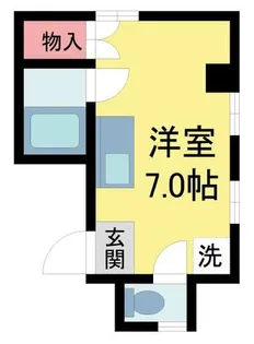 29ハイツ【302号室】の間取り