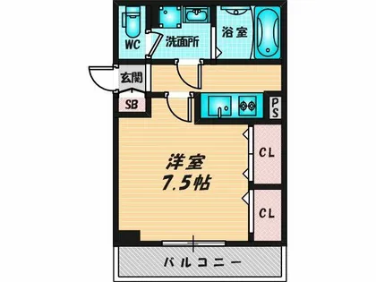 プロシード巽【3階】の間取り