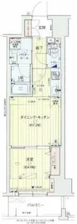 レオンコンフォート本町東Ⅱ【11階】の間取り